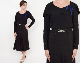 Black Silk Dress